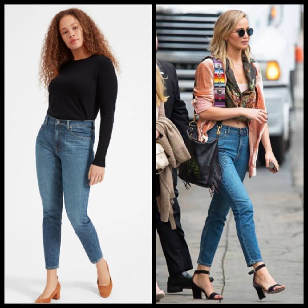 💕EVERLANE💕 High-Rise Skinny Jeans Blue 24 Tall